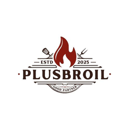 ESTABLISHED 2025 PLUS BROIL GOOD PARTNER logo