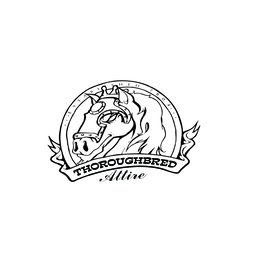 ...ESTABLISHED 7804... THOROUGHBRED ATTIRE logo