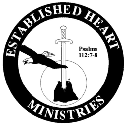 ESTABLISHED HEART MINISTRIES PSALMS 112:7 - 8 logo