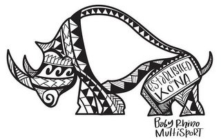 ESTABLISHED IN KONA BABY RHINO MULTISPORT logo