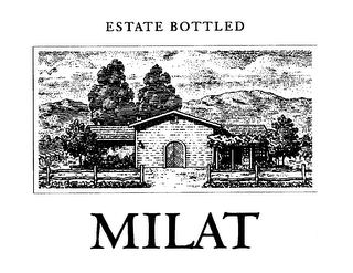 ESTATE BOTTLED MILAT logo