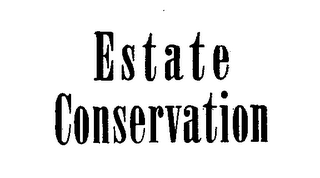 ESTATE CONSERVATION logo