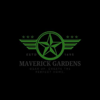 ESTD 1695 MAVERICK GARDENS GEAR UP CREATE THE PERFECT HOME logo