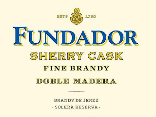 ESTD 1730 FUNDADOR SHERRY CASK FINE BRANDY DOBLE MADERA BRANDY DE JEREZ SOLERA RESERVA logo