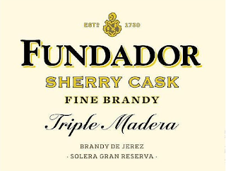 ESTD 1730 FUNDADOR SHERRY CASK FINE BRANDY TRIPLE MADERA BRANDY DE JEREZ · SOLERA GRAN RESERVA · logo