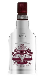 ESTD 1801 PRINCE OF WHISKIES CHIVAS REGAL AGED 12 YEARS PRODUCE OF SCOTLAND logo