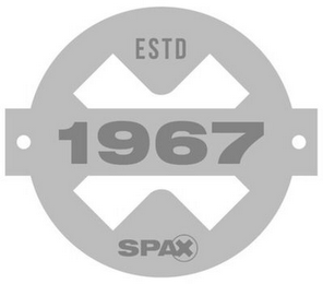ESTD 1967 SPAX logo