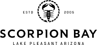 ESTD 2005 SCORPION BAY LAKE PLEASANT ARIZONA logo