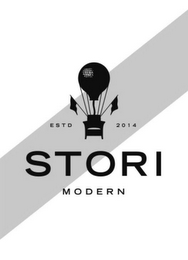 ESTD 2014 STORI MODERN logo
