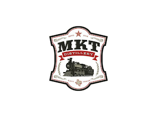 ESTD 2016 MKT DISTILLERY KATY TEXAS logo