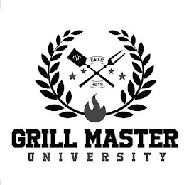 ESTD 2018 GRILL MASTER UNIVERSITY
