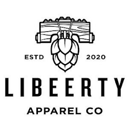 ESTD 2020 LIBEERTY APPAREL CO logo