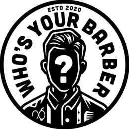 ESTD 2020 WHO'S YOUR BARBER ? logo