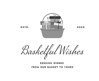 ESTD. 2023 BASKETFUL WISHES SENDING WISHES FROM OUR BASKET TO YOURS logo