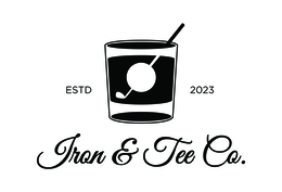 ESTD 2023 IRON & TEE CO. logo