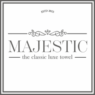ESTD. 2023 MAJESTIC THE CLASSIC LUXE TOWEL logo