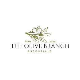 ESTD 2023 THE OLIVE BRANCH ESSENTIALS logo