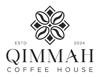 ESTD 2024 QIMMAH COFFEE HOUSE logo