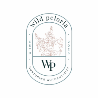 ESTD 2025 WILD PELORIA NURTURING AUTHENTICITY WP logo