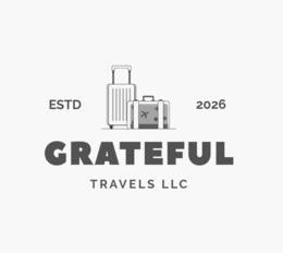 ESTD 2026 GRATEFUL TRAVELS LLC logo