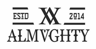 ESTD AV 2014 ALMVGHTY logo