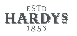 ESTD HARDYS 1853 logo