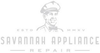 ESTD MMXV SAVANNAH APPLIANCE REPAIR logo