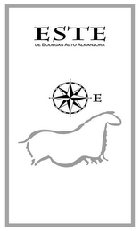 ESTE DE BODEGAS ALTO ALMANZORA E logo