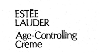 ESTEE LAUDER AGE-CONTROLLING CREME logo
