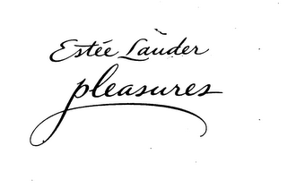 ESTEE LAUDER PLEASURES logo