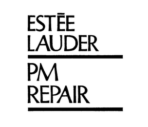 ESTEE LAUDER PM REPAIR logo
