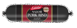 ESTELAR SALAMI PORK RIND SALAMI CON CHICHARRON PREMIUM QUALITY logo