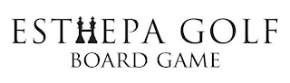 ESTHEPA GOLF BOARD GAME logo