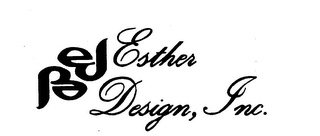 ESTHER DESIGN, INC. ED logo