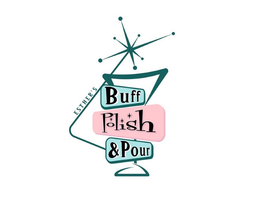 ESTHER'S BUFF POLISH & POUR logo