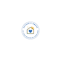ESTHER'S HOUSE LET YOUR BELOVED BE LOVED HERE logo
