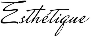 ESTHÉTIQUE logo