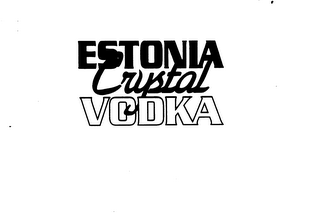 ESTONIA CRYSTAL VODKA logo