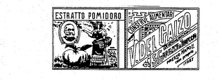 ESTRATTO POMIDORO CONSERVE AUMENTARI V. DEL GAIZO logo