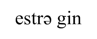 ESTRE GIN logo