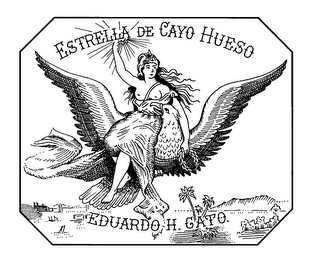 ESTRELLA DE CAYO HUESO EDUARDO H. GATO logo