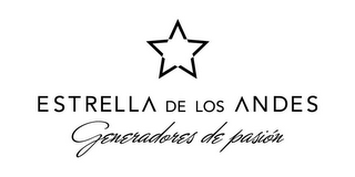 ESTRELLA DE LOS ANDES GENERADORES DE PASION logo
