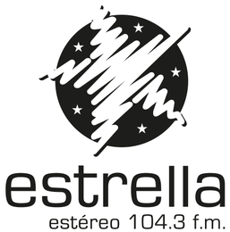 ESTRELLA ESTÉREO 104.3 F.M. logo