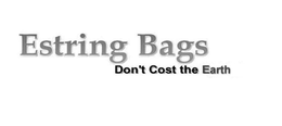 ESTRING BAGS DON'T COST THE EARTH logo