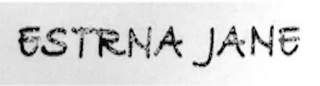 ESTRNA JANE logo