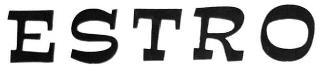 ESTRO logo