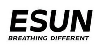 ESUN BREATHING DIFFERENT logo