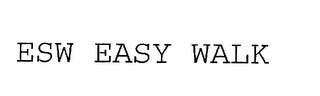 ESW EASY WALK logo