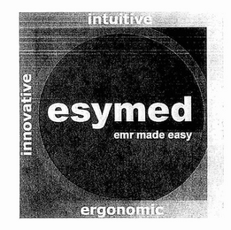 ESYMED EMR MADE EASY INTUITIVE ERGONOMIC INNOVATIVE logo