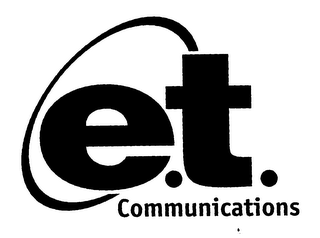 E.T. COMMUNICATIONS logo